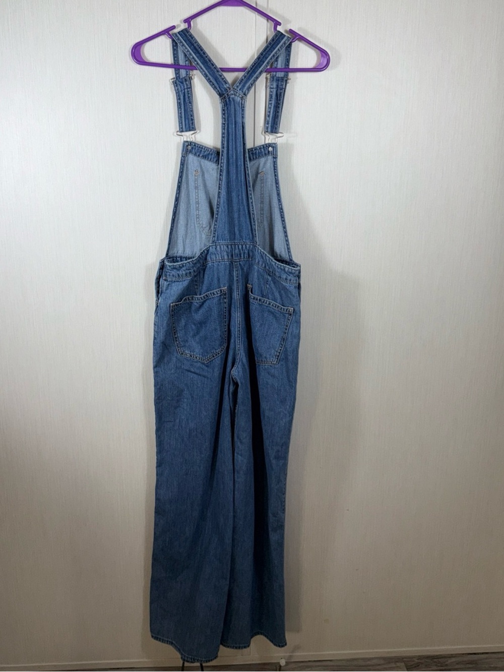 Hollister Light Blue High-Rise Vintage Overall - Picture 6 of 9